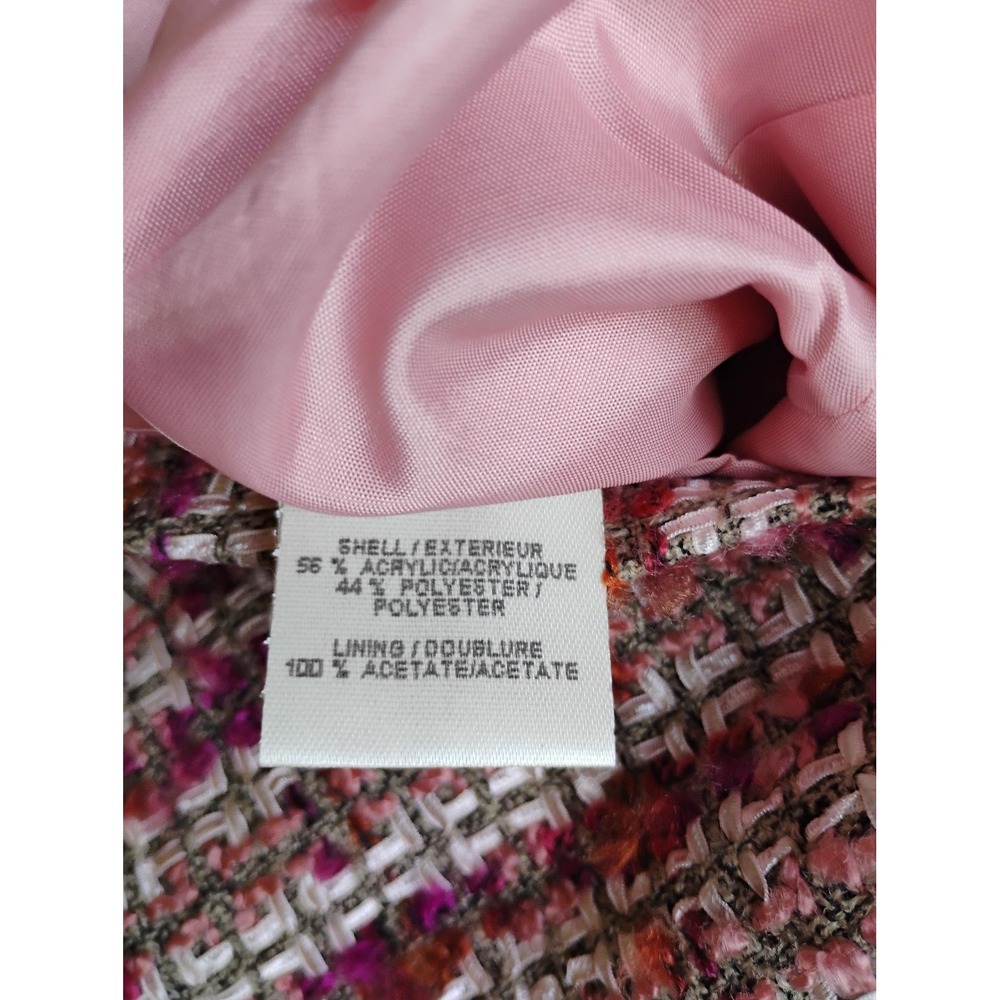 Talbots Pink Tweed Skirt Set - Picture 11 of 11